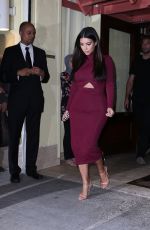 KIM KARDASHIAN at Serafina in New York