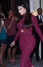 KIM KARDASHIAN at Serafina in New York