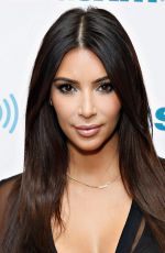 KIM KARDASHIAN at SiriusXM Studios in New York