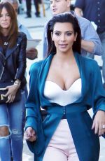 KIM KARDASHIAN Leaves Jimmy Kimmel Live in Los Angeles