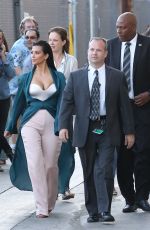 KIM KARDASHIAN Leaves Jimmy Kimmel Live in Los Angeles