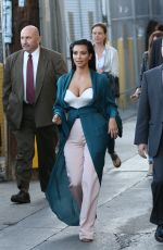 KIM KARDASHIAN Leaves Jimmy Kimmel Live in Los Angeles