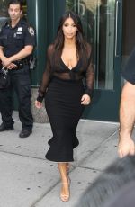 KIM KARDASHIAN Out and About in New York