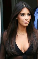 KIM KARDASHIAN Out and About in New York