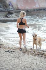 KIMBERLEY GARNER Workout at Port of Saint-tropez