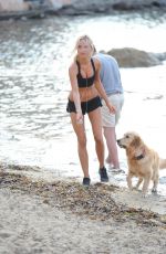 KIMBERLEY GARNER Workout at Port of Saint-tropez