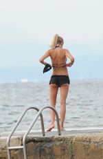 KIMBERLEY GARNER Workout at Port of Saint-tropez