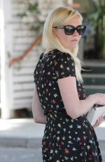 KIRSTEN DUNST at Baby Shower at Off Vne Restaurant in Hollywood