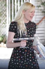 KIRSTEN DUNST at Off Vine Restaurant in Hollywood