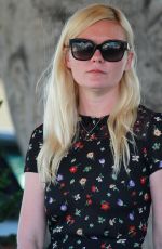 KIRSTEN DUNST at Off Vine Restaurant in Hollywood