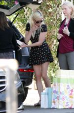 KIRSTEN DUNST at Off Vine Restaurant in Hollywood