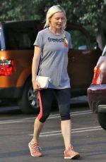 KIRSTEN DUNST Leaves Whole Foods Market in Los Angeles