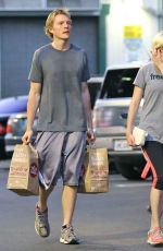 KIRSTEN DUNST Leaves Whole Foods Market in Los Angeles