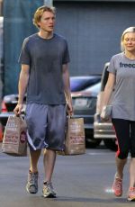 KIRSTEN DUNST Leaves Whole Foods Market in Los Angeles