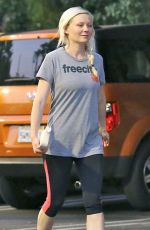 KIRSTEN DUNST Leaves Whole Foods Market in Los Angeles