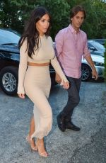 kKIM KARDASHIAN at Pellegrino