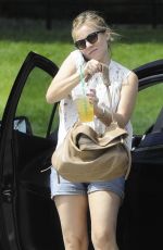 KRISTEN BELL Arrives at the Pacific Design Center in West Hollywood