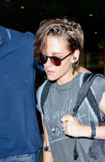 KRISTEN STEWART Arrives at LAX Airport from Japan