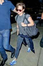KRISTEN STEWART Arrives at LAX Airport from Japan