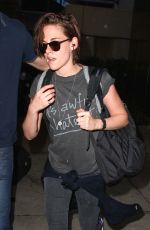 KRISTEN STEWART Arrives at LAX Airport from Japan