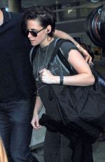 KRISTEN STEWART Arrives at LAX Airport from Japan