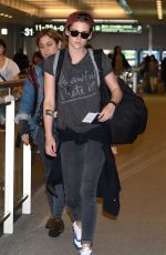 KRISTEN STEWART Arrives at Narita Airport