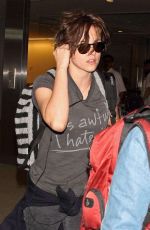 KRISTEN STEWART Arrives at Narita Airport