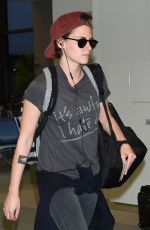 KRISTEN STEWART Arrives at Narita Airport
