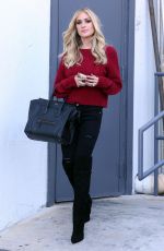 KRISTIN CAVALLARI Leaves Quixote Studios in West Hollywood