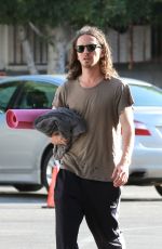 KRYSTEN RITTER Heading to a Yoga Class in West Hollywood