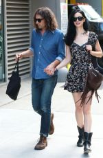 KRYSTEN RITTER Out and About in New York 0708