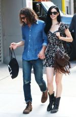 KRYSTEN RITTER Out and About in New York 0708