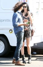 KRYSTEN RITTER Out and About in New York 0708