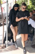 KYLIE JENNER Arrives at Urth Caffe in West Hollywood