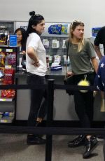 KYLIE JENNER Shopping at Best Buy in West Hollywood