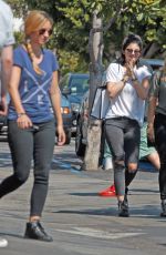 KYLIE JENNER Shopping at Best Buy in West Hollywood
