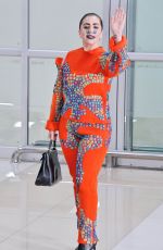 LADY GAGA Arrives at Airport in Seoul