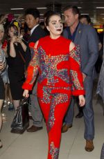 LADY GAGA Arrives at Airport in Seoul