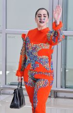 LADY GAGA Arrives at Airport in Seoul
