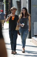 LANA DEL REY Out in Abbot Kinney in Benice Beach