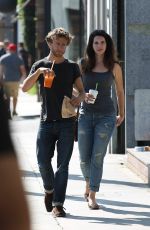LANA DEL REY Out in Abbot Kinney in Benice Beach