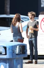 LANA DEL REY Out in Abbot Kinney in Benice Beach