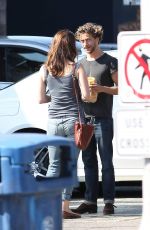 LANA DEL REY Out in Abbot Kinney in Benice Beach