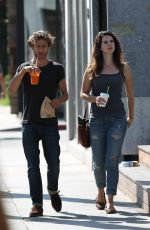 LANA DEL REY Out in Abbot Kinney in Benice Beach