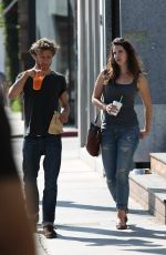 LANA DEL REY Out in Abbot Kinney in Benice Beach