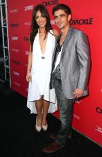 LAURA ALEMAN at Sequestered and Cleaners Premieres in West Hollywood