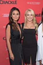 LAURA ALEMAN at Sequestered and Cleaners Premieres in West Hollywood