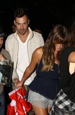 LEA MICHELE Arrives at Justin Timberlake Concert