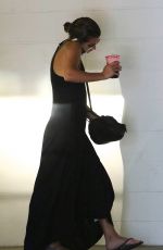 LEA MICHELE at Pressed Juicery in Los Angeles