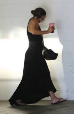 LEA MICHELE at Pressed Juicery in Los Angeles